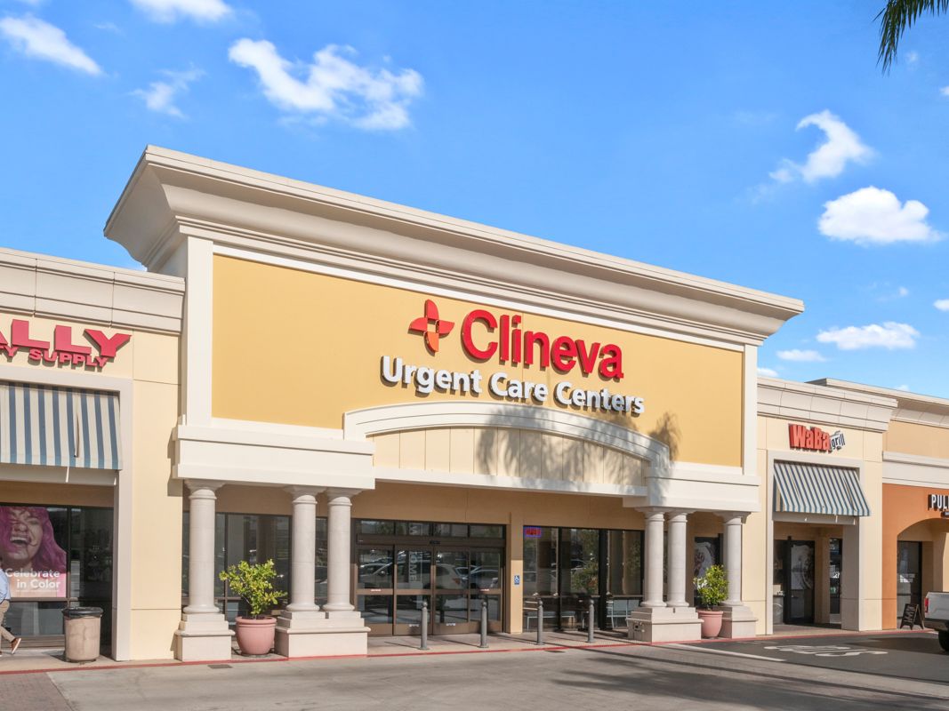 Exterior of Clineva Urgent Care in Orange